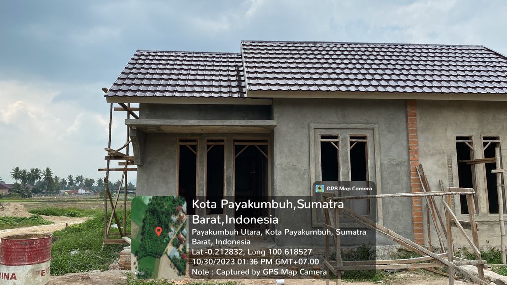 foto contoh rumah perumahan NAPAR INDAH
