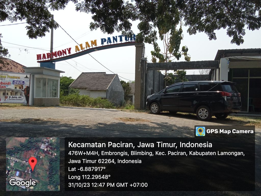 foto gerbang perumahan HARMONY ALAM PANTURA