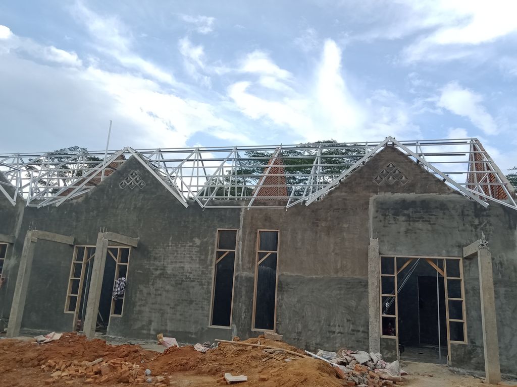 foto contoh rumah perumahan RING ROAD GREEN CITY II