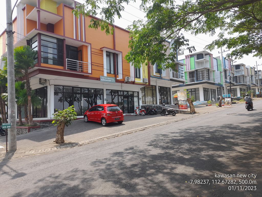 foto gerbang perumahan BULAN TERANG UTAMA DAN KAWASAN NEW CITY MALANG