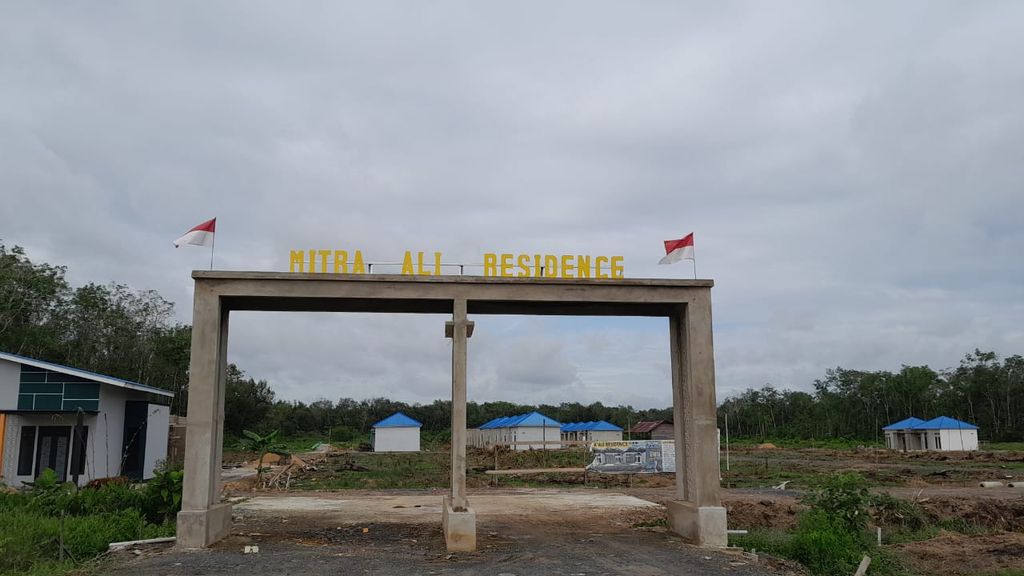 foto gerbang perumahan MITRA ALI RESIDENCE