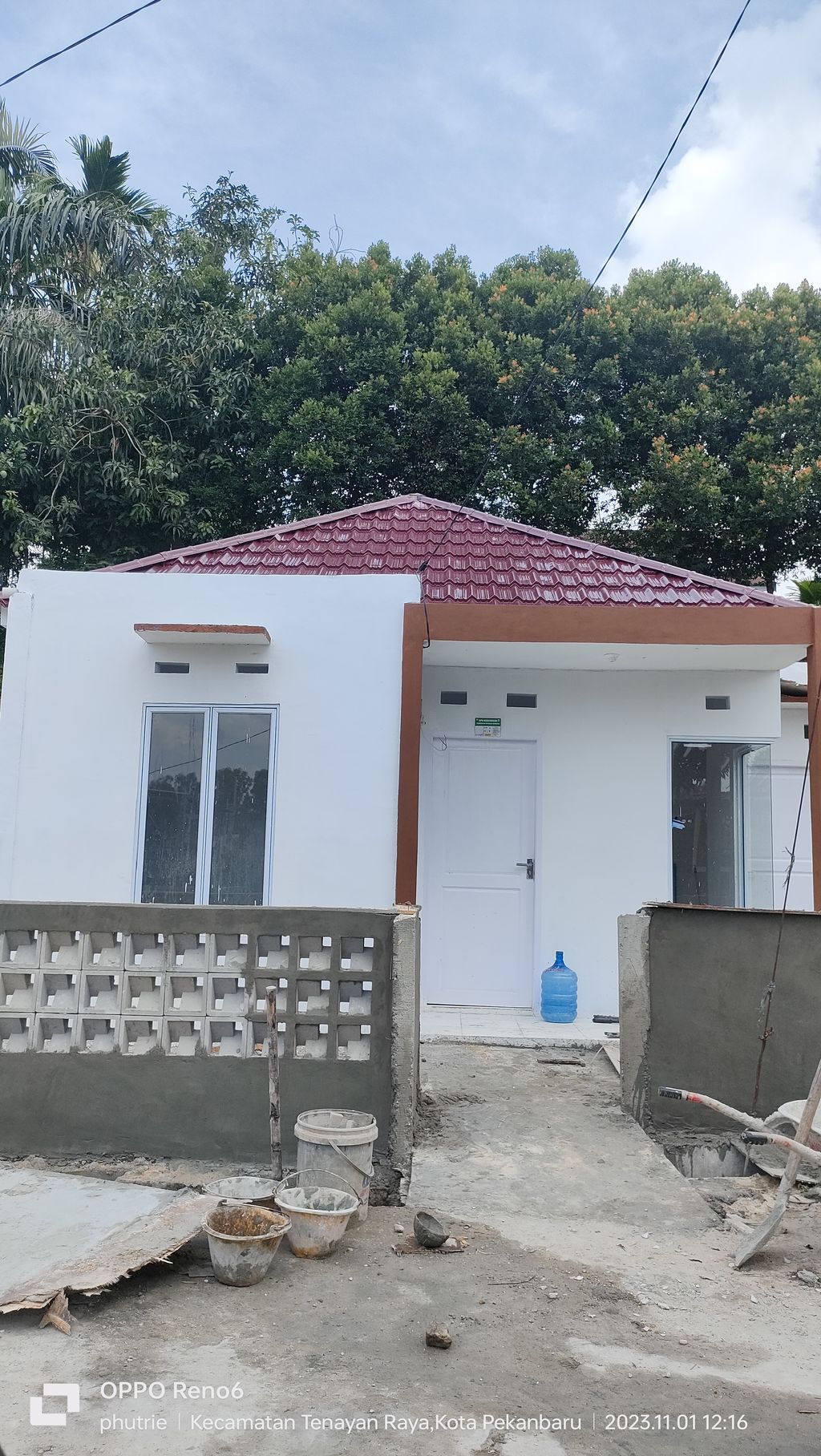 foto contoh rumah perumahan The valley residence II
