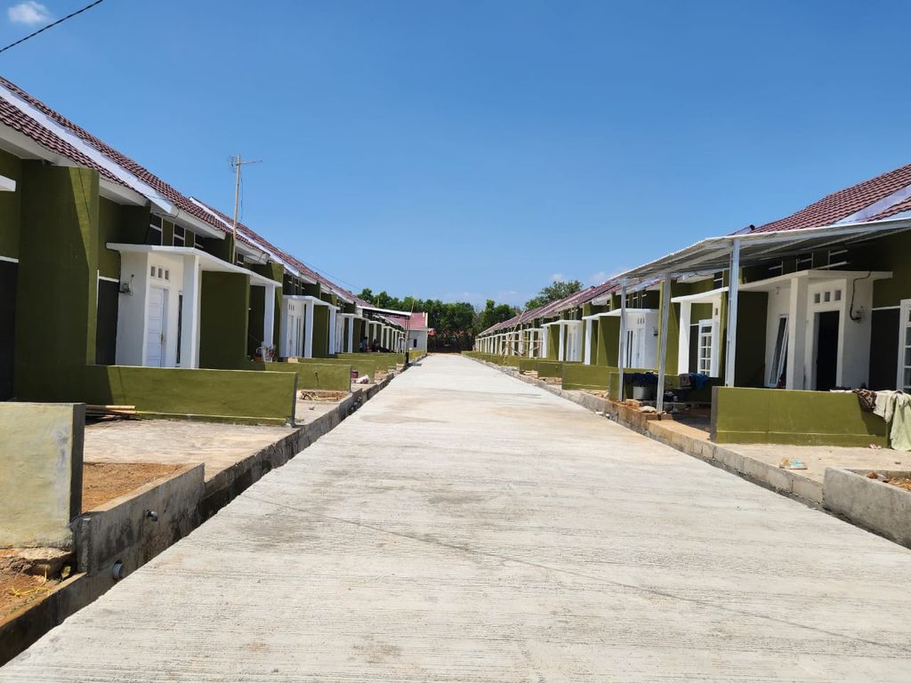 foto tampak rumah tipe 36 perumahan VIOLA GRIYA ASRI 5 TAHAP 3