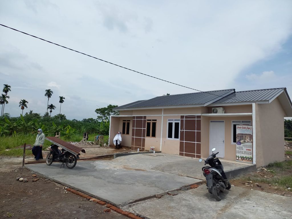 foto tampak rumah tipe 36 perumahan GRAHA INDAH JAYA 3