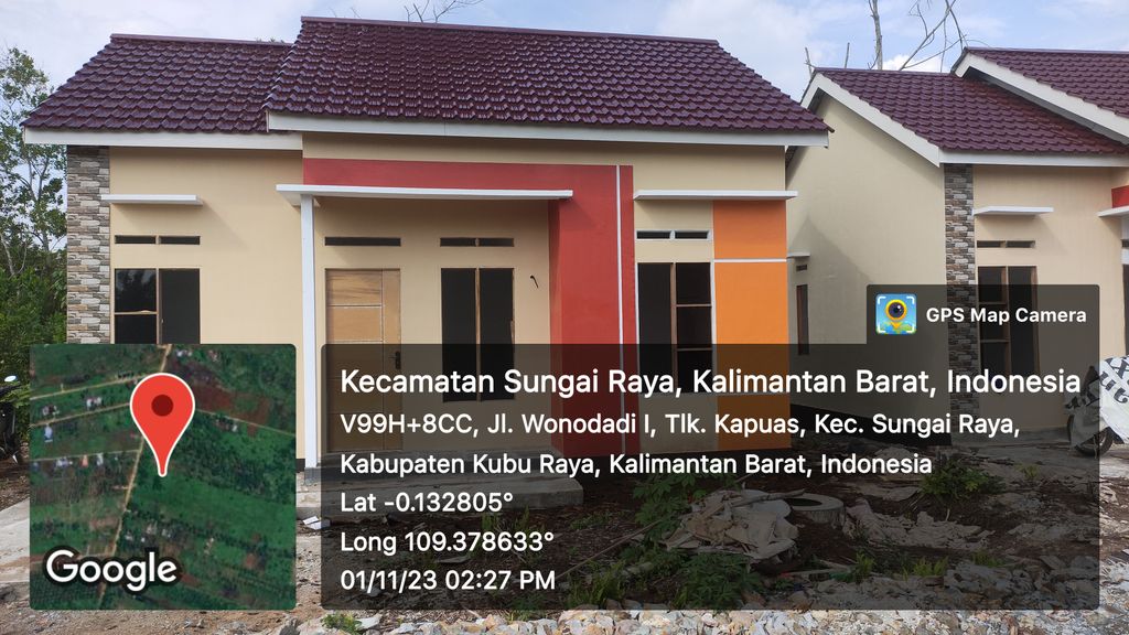 foto contoh rumah perumahan Rajawali Residence