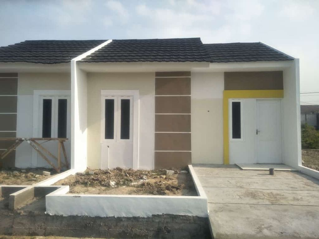 foto tampak rumah tipe 30/60 perumahan BANTEN INDAH PERMAI 4