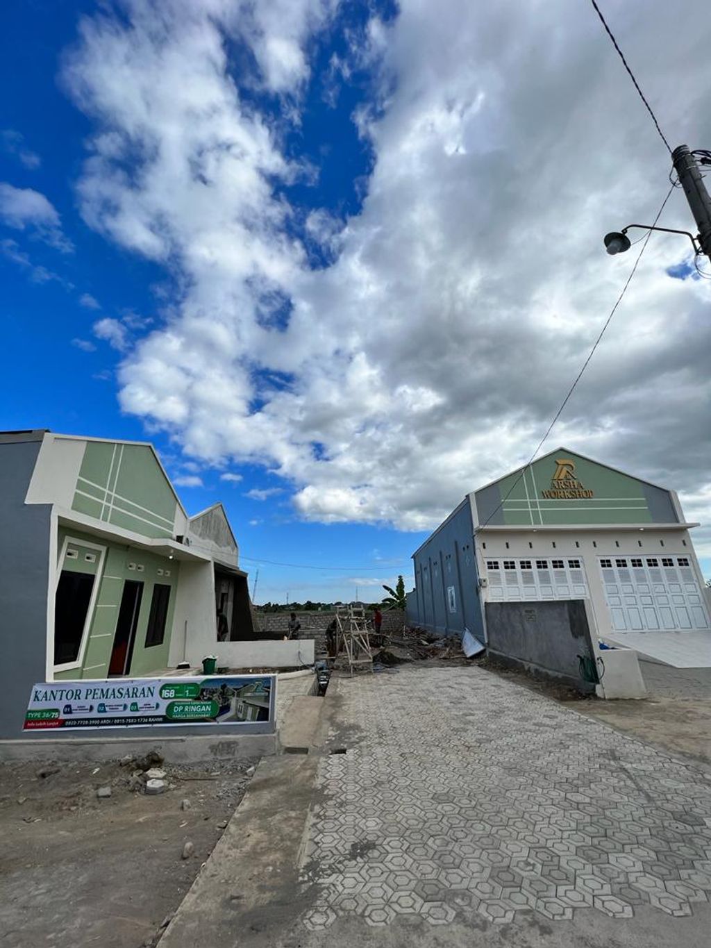 foto gerbang perumahan ARSHA RESIDENCE 2