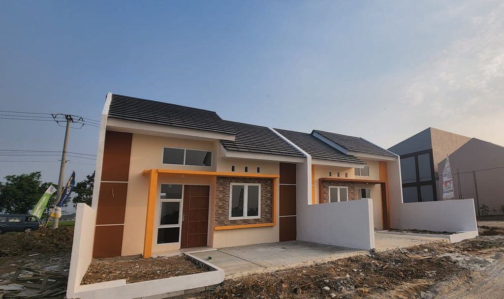 foto tampak rumah tipe 31+/60 M2 perumahan GRAND CIKARANG CITY 2
