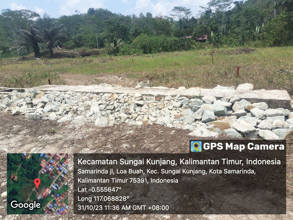 foto posisi tengah perumahan Syahila Residence Samarinda
