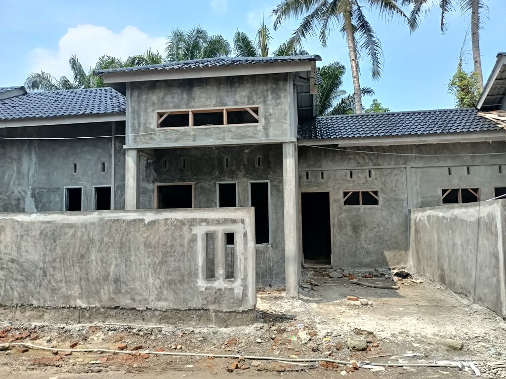 foto tampak rumah tipe 36/72 ( Subsidi ) perumahan ANGKASA RESIDENCE 2