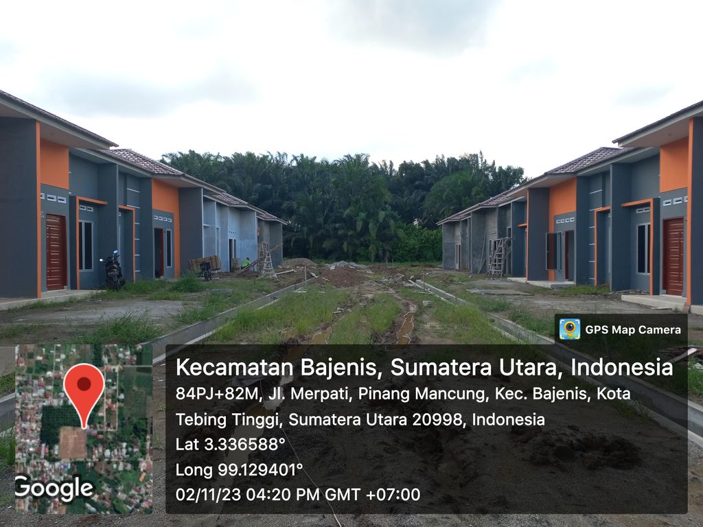 foto posisi tengah perumahan PERUMAHAN JATI RESIDENCE