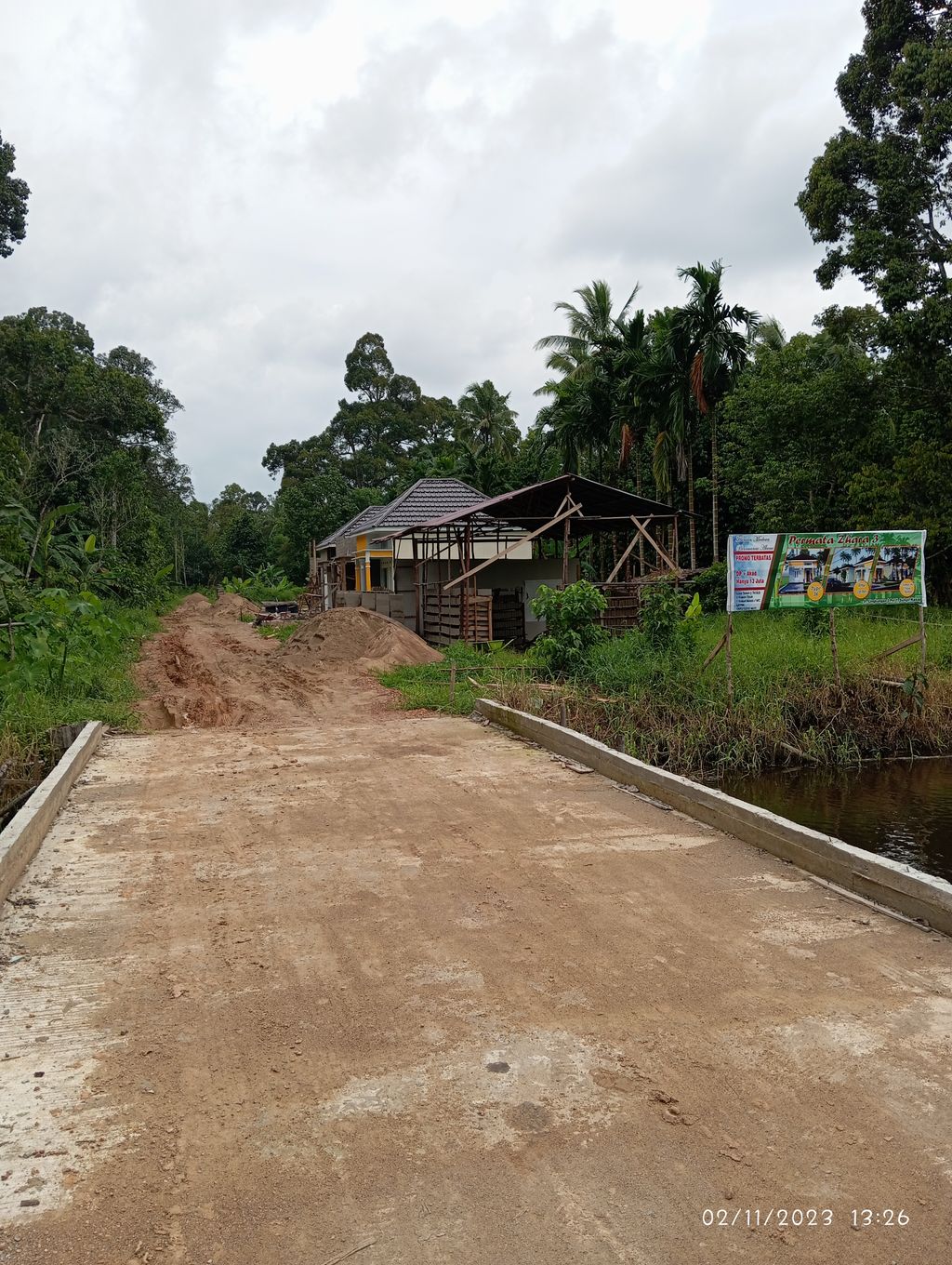 foto gerbang perumahan Permata Zhara 3