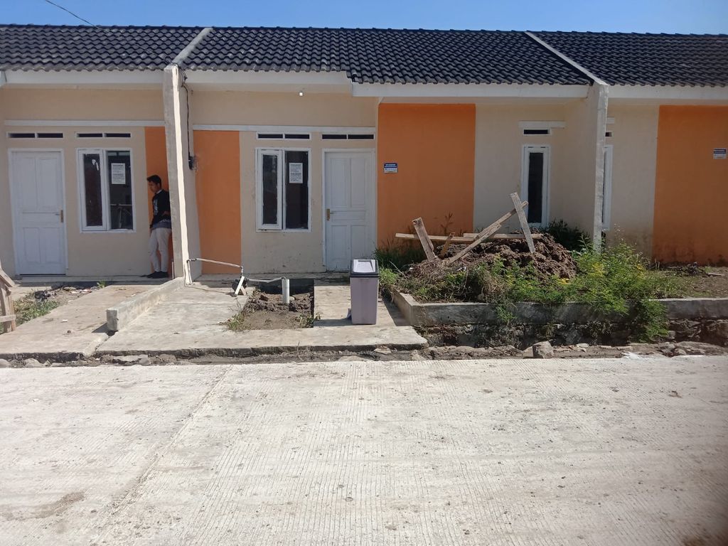 foto tampak rumah tipe 27/60 perumahan Bumi citra indah 2 tahap 4