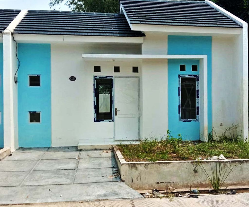 foto tampak rumah tipe OPAL perumahan Perumahan Daru Raya
