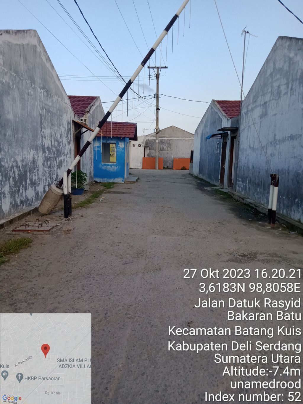 foto gerbang perumahan GRAHA BATANG KUIS