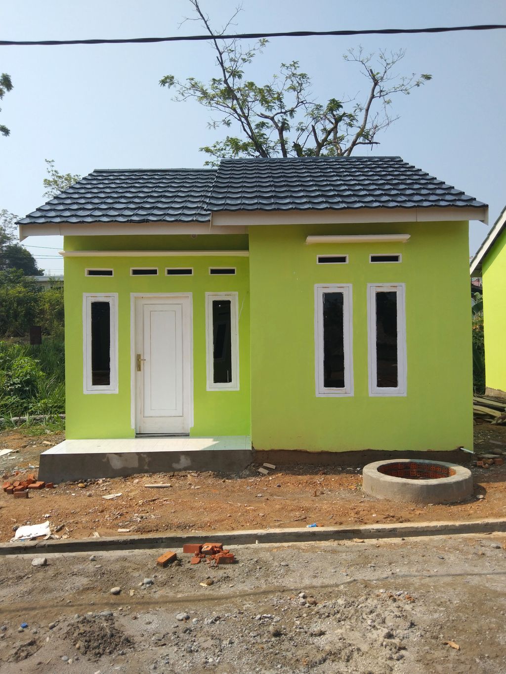 foto tampak rumah tipe 36/90 perumahan GRAND RAFI RESIDENCE II