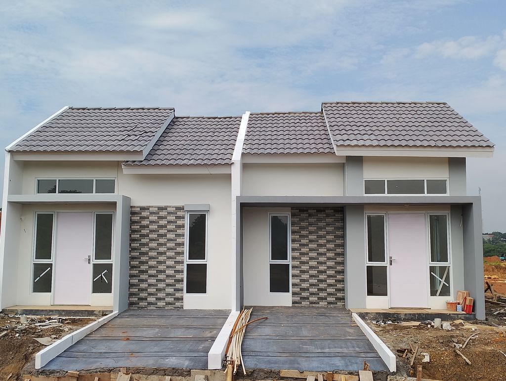 foto contoh rumah perumahan PERMATA NUSA INDAH JAYAMULYA TAHAP II
