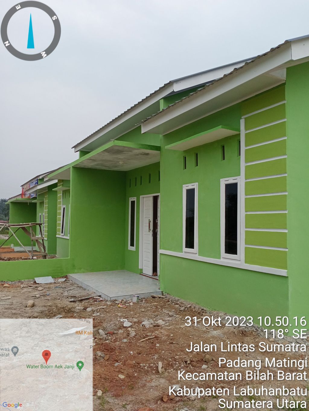 foto gerbang perumahan LOBU INDAH PERMAI