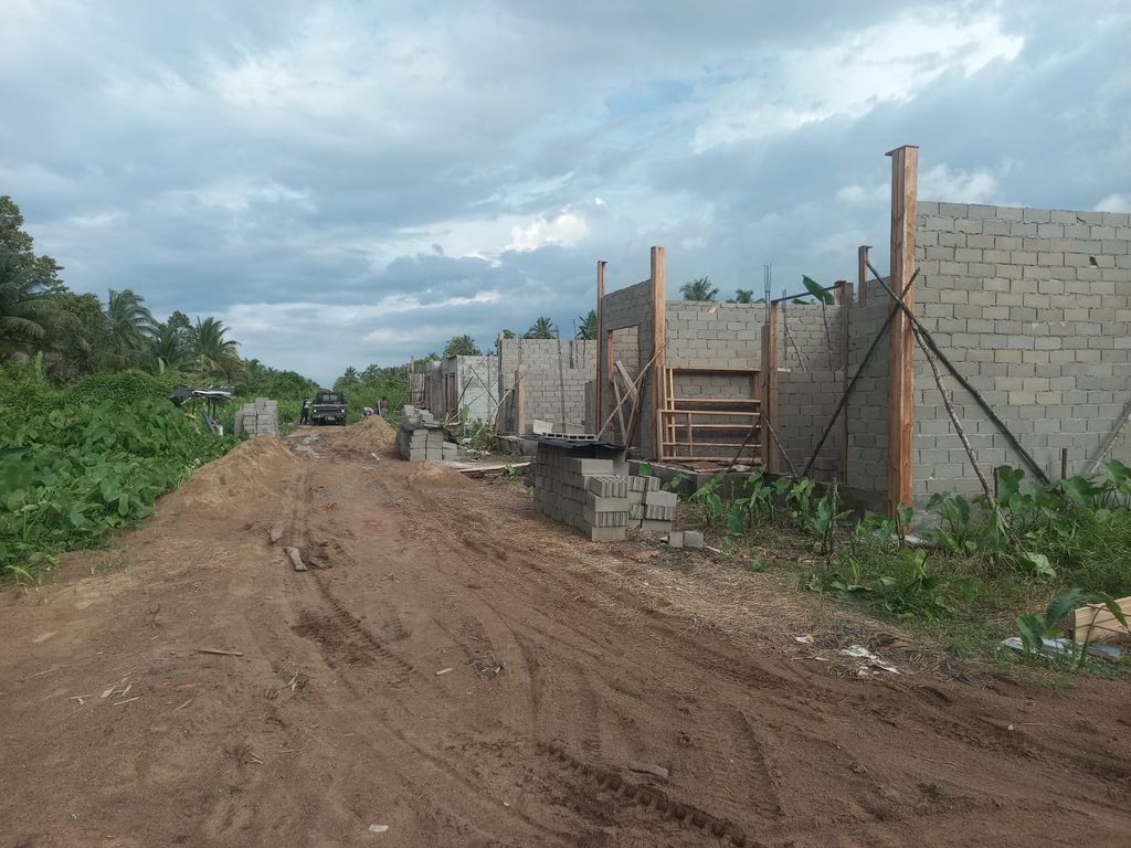 foto posisi tengah perumahan Alam Cidayu City