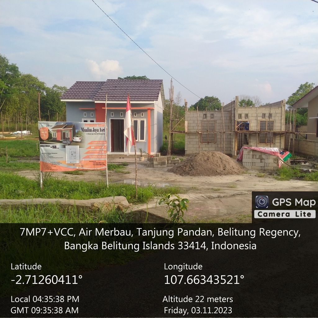 foto gerbang perumahan Mualim Jaya Asri
