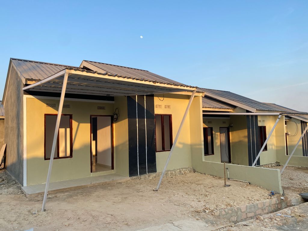 foto tampak rumah tipe SUBSIDI PREMIUM perumahan New Mandala Regency