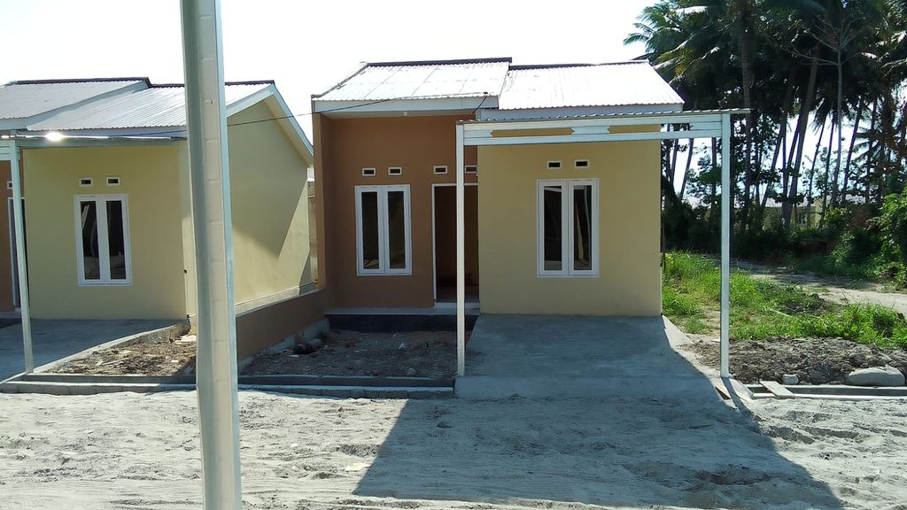 foto tampak rumah tipe 36 perumahan AISYAH RESIDENCE 3