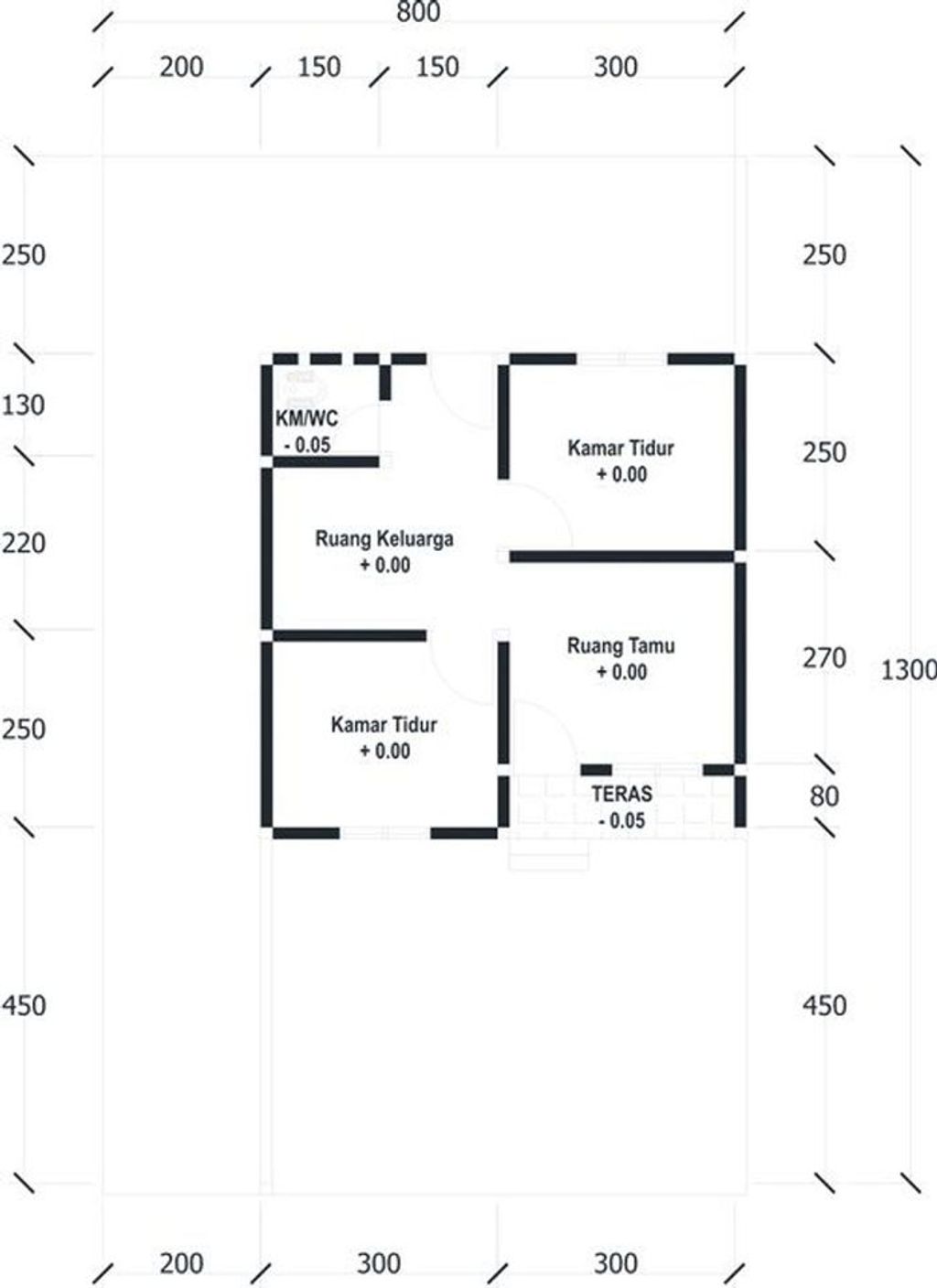 foto denah rumah tipe 36 perumahan AISYAH RESIDENCE 3