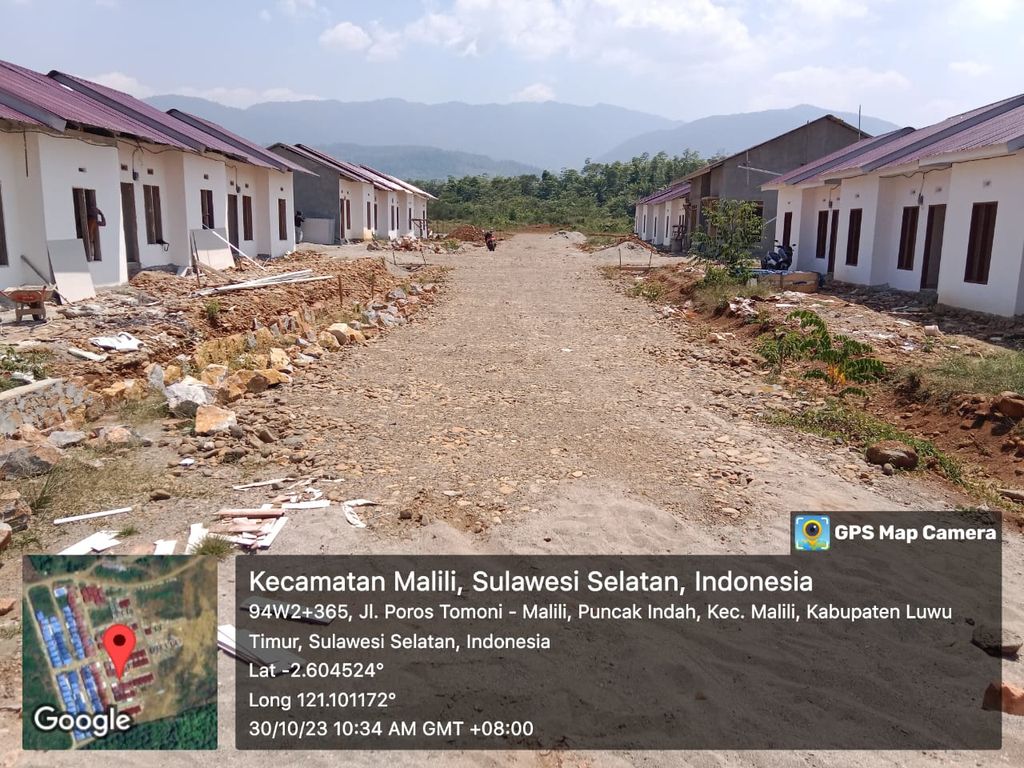foto gerbang perumahan NINDA KENZU MALILI 2