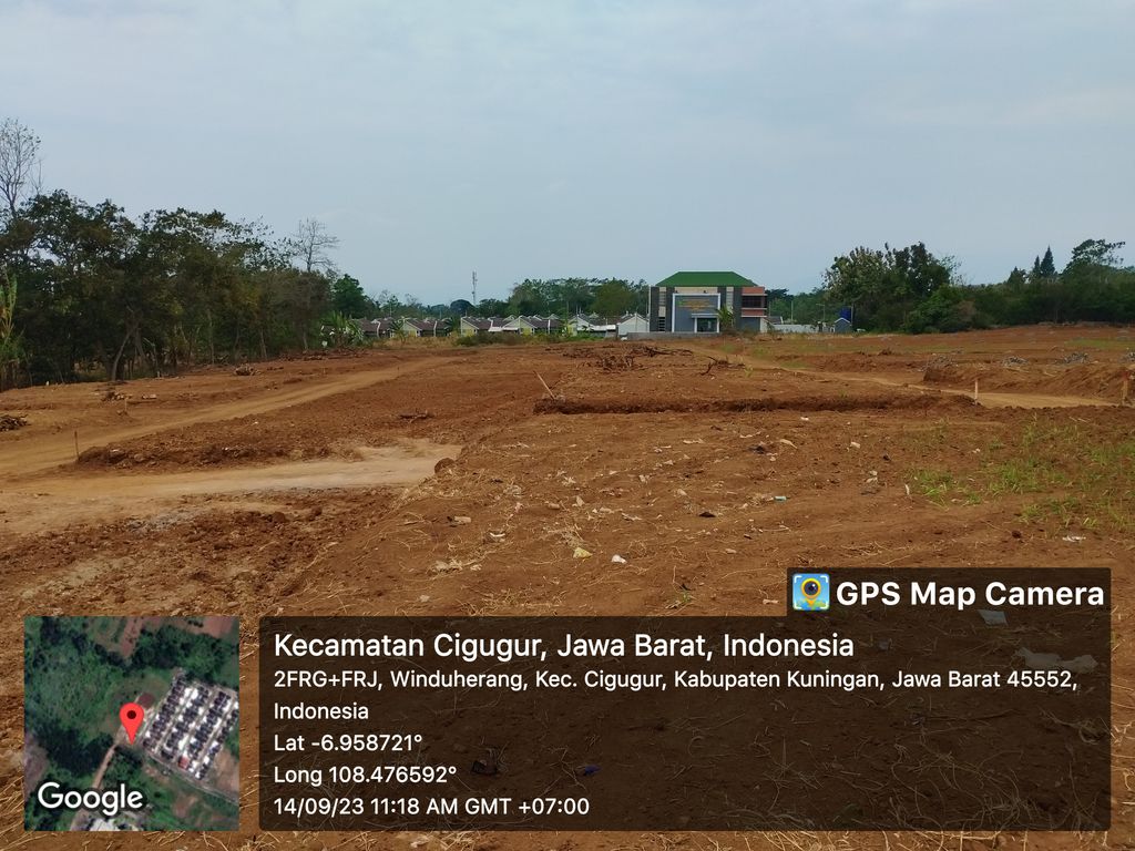 foto posisi tengah perumahan PESONA ANGGREK KUNINGAN