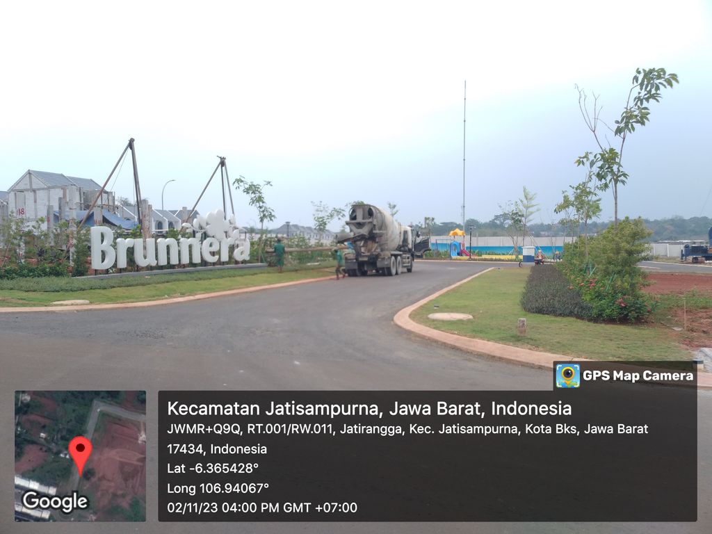 foto gerbang perumahan CITRAGRAND CIBUBUR CBD/CITRAGRAND 2 ( CLUSTER BRUNNERA tahap 1)
