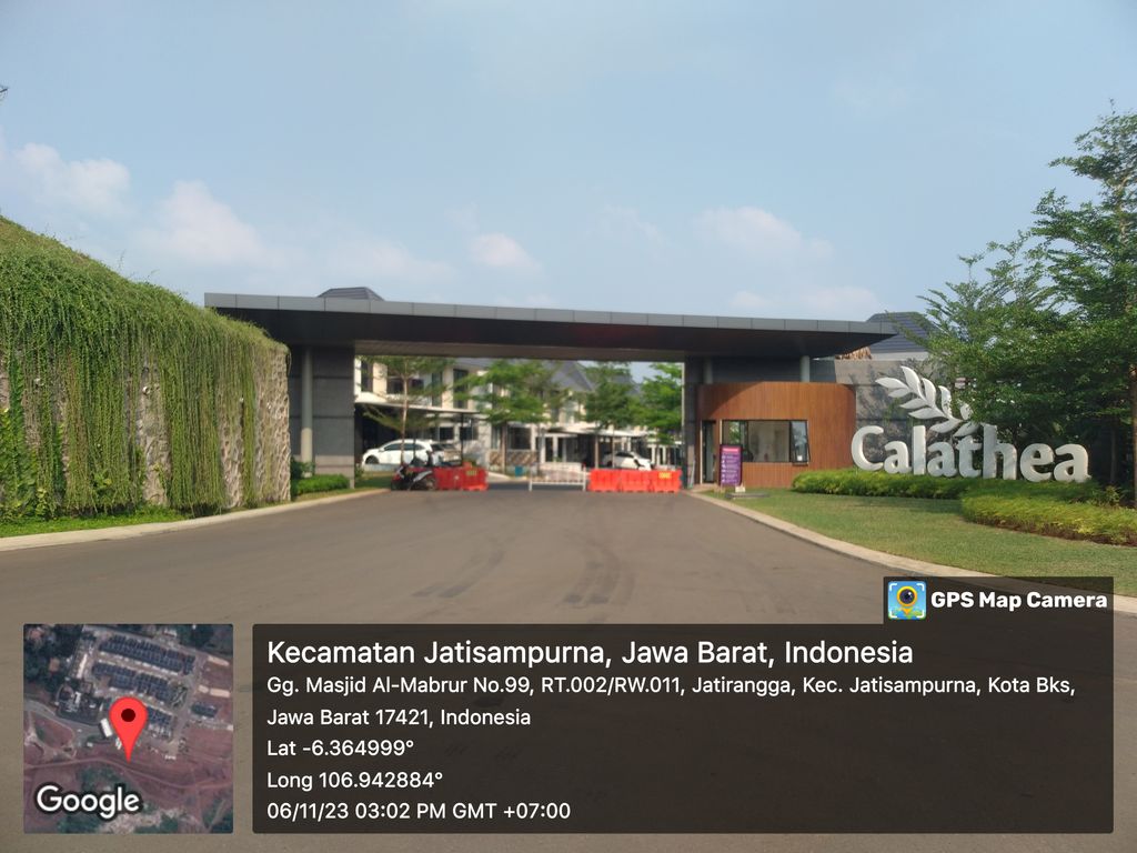 foto gerbang perumahan CITRAGRAND CIBUBUR CBD/CITRAGRAND 2 ( CLUSTER CALATHEA tahap 3)