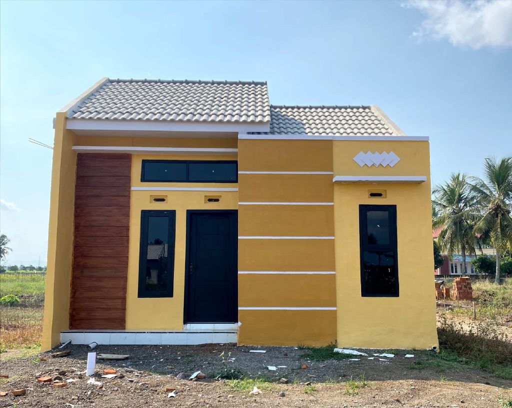 foto tampak rumah tipe 32/66 perumahan PERUM PERMATA VALENTA 2