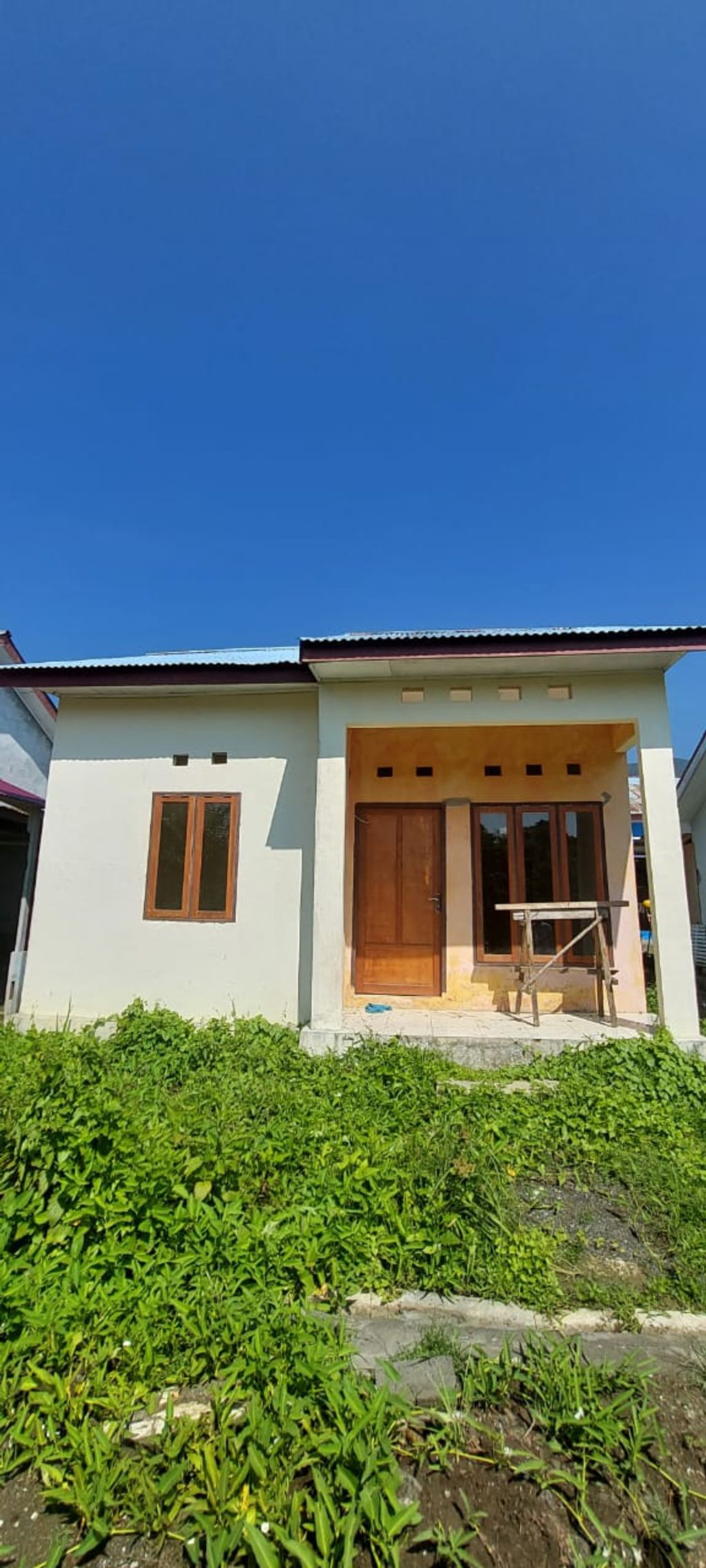 foto tampak rumah tipe 36 perumahan Pesona Indah