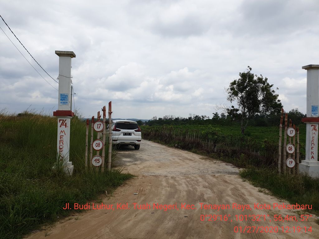foto gerbang perumahan VILLA AKASIA ASRI 2 TAHAP 4