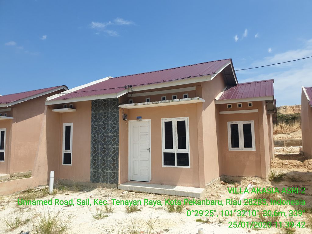 foto posisi tengah perumahan VILLA AKASIA ASRI 2 TAHAP 4