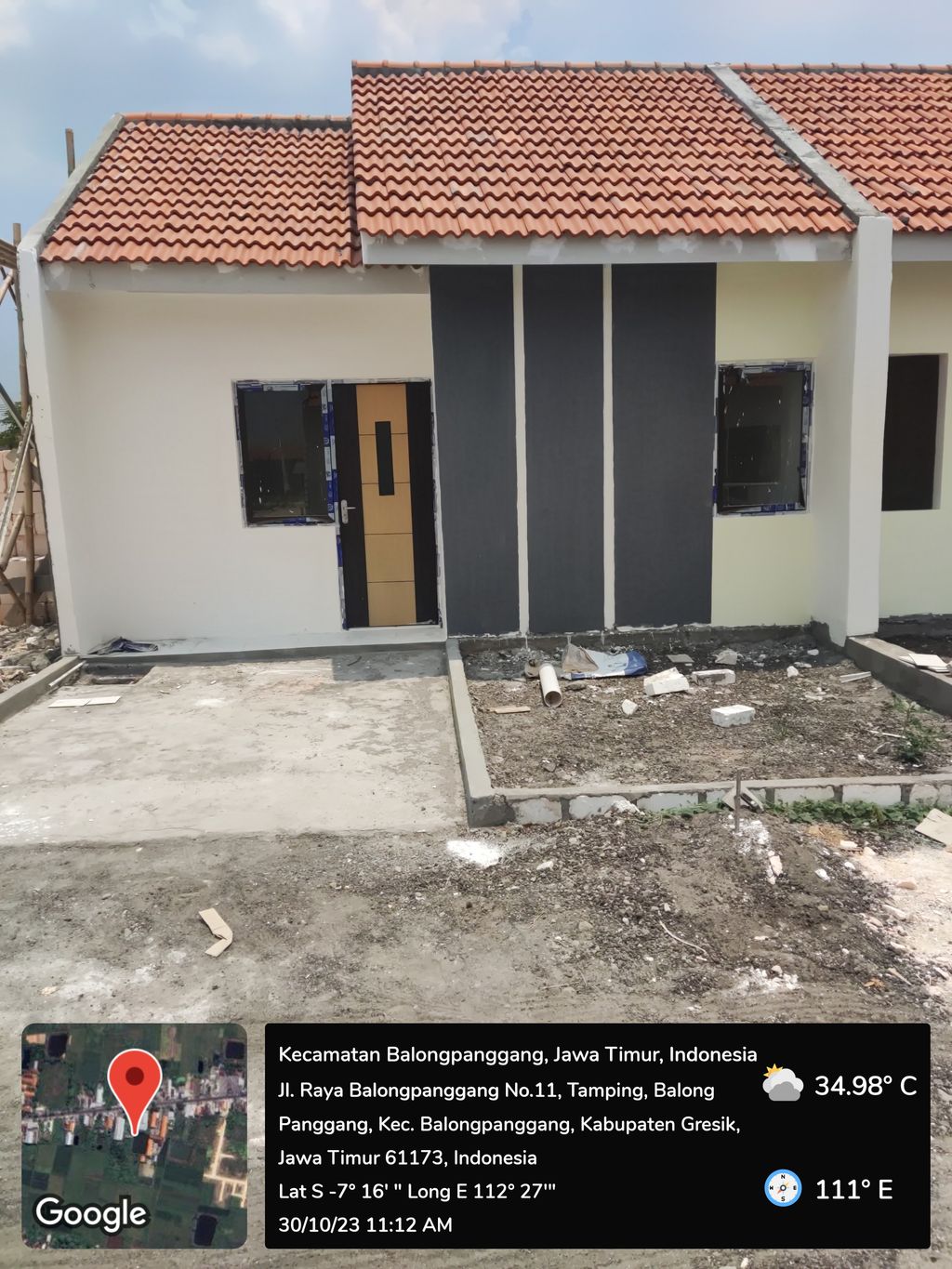 foto contoh rumah perumahan Permata Indah Permai