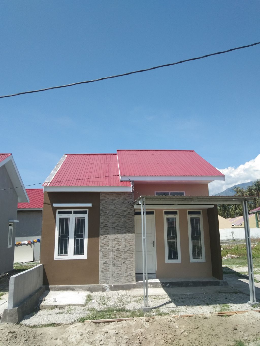 foto tampak rumah tipe 36 perumahan PERUMAHAN JANANTI INDAH PERMAI