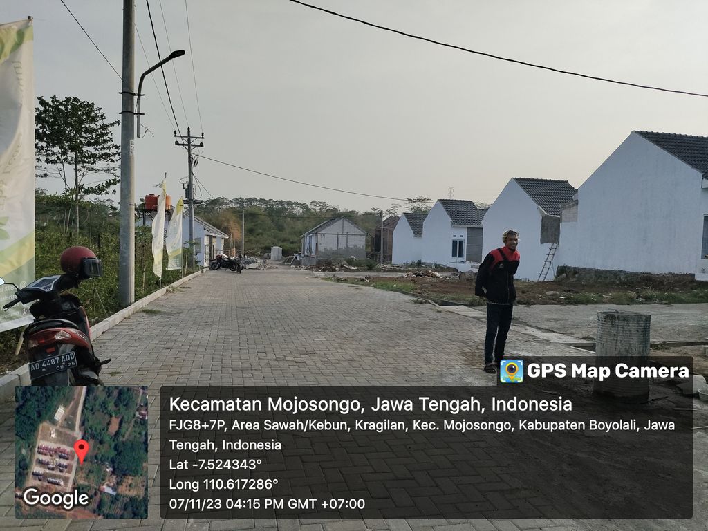 foto posisi tengah perumahan The Leaf Platinum