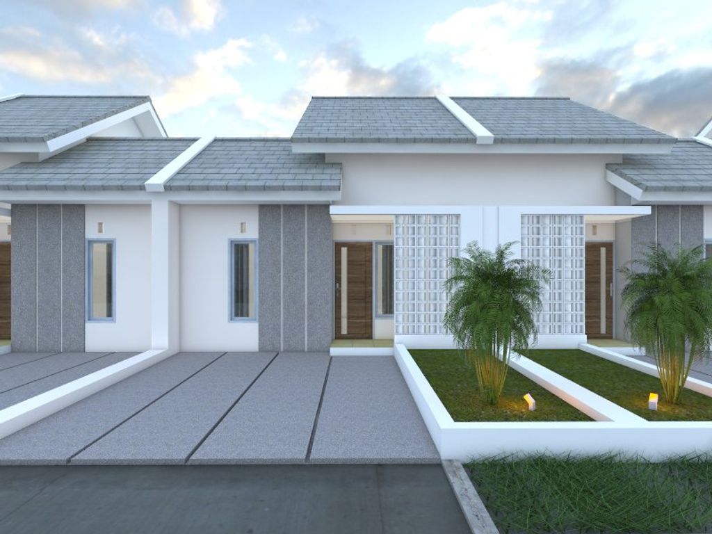 foto tampak rumah tipe 30/60 perumahan Rowind Land