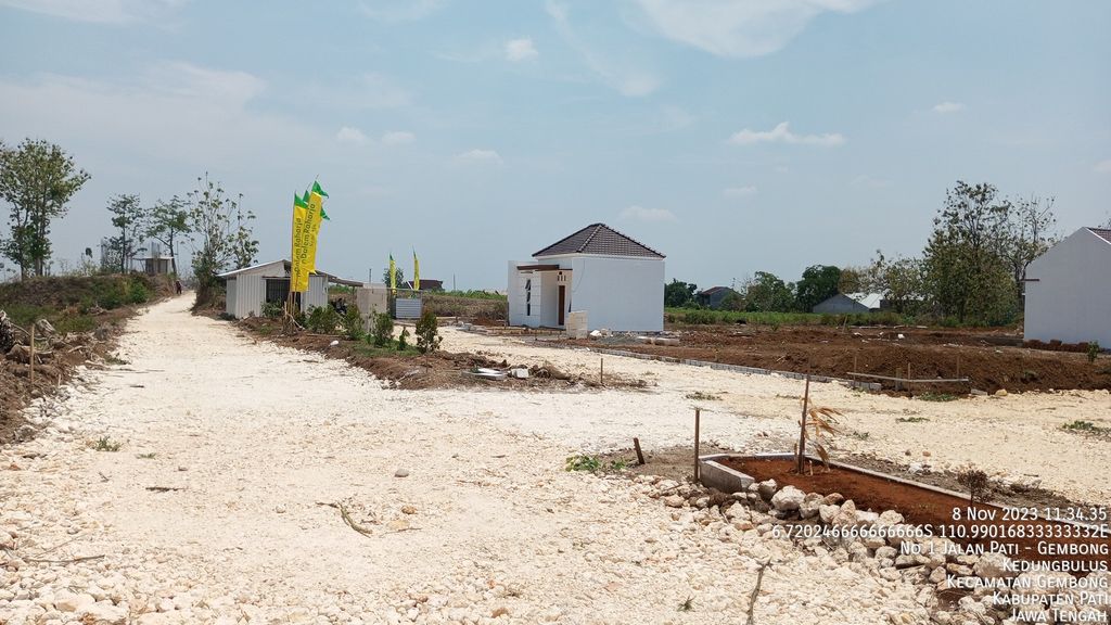 foto gerbang perumahan nDalem Raharja Semirejo Tipe 36