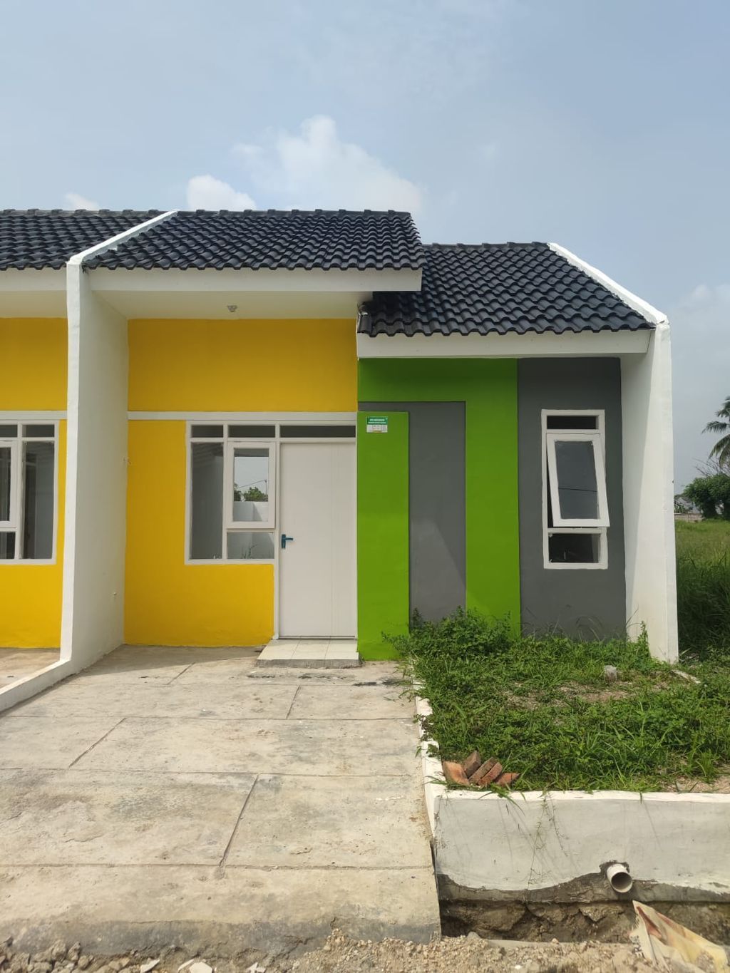 foto tampak rumah tipe 28/70 NEW perumahan Bukit Mas Residence Tahap 2