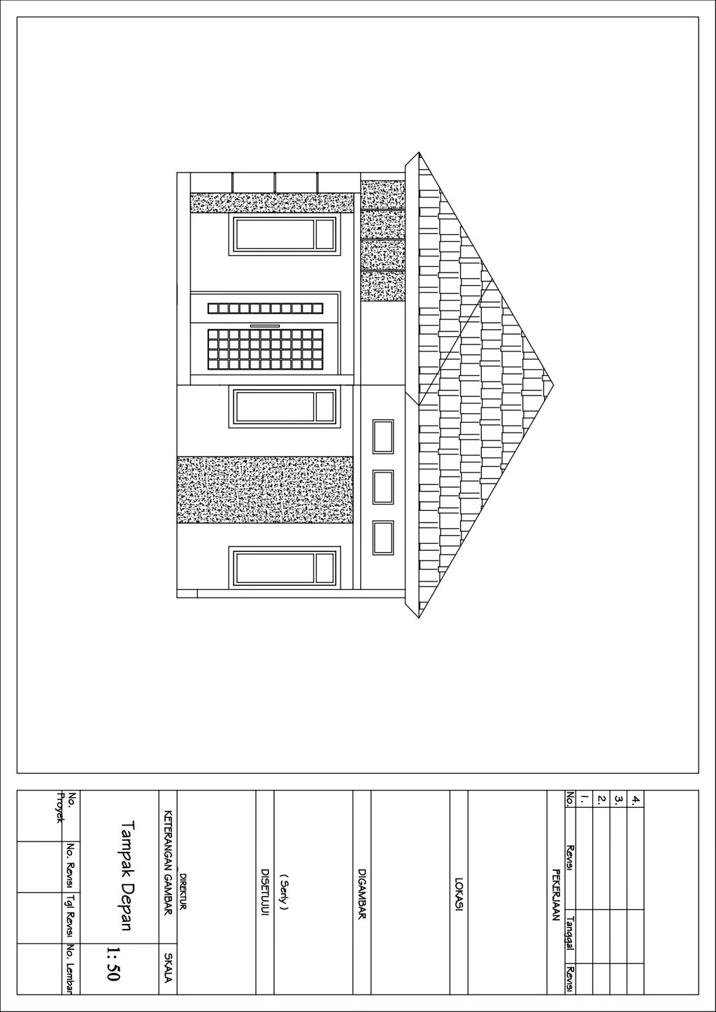 foto tampak rumah tipe 36 perumahan PERUMAHAN VALERI RESIDENCE 2