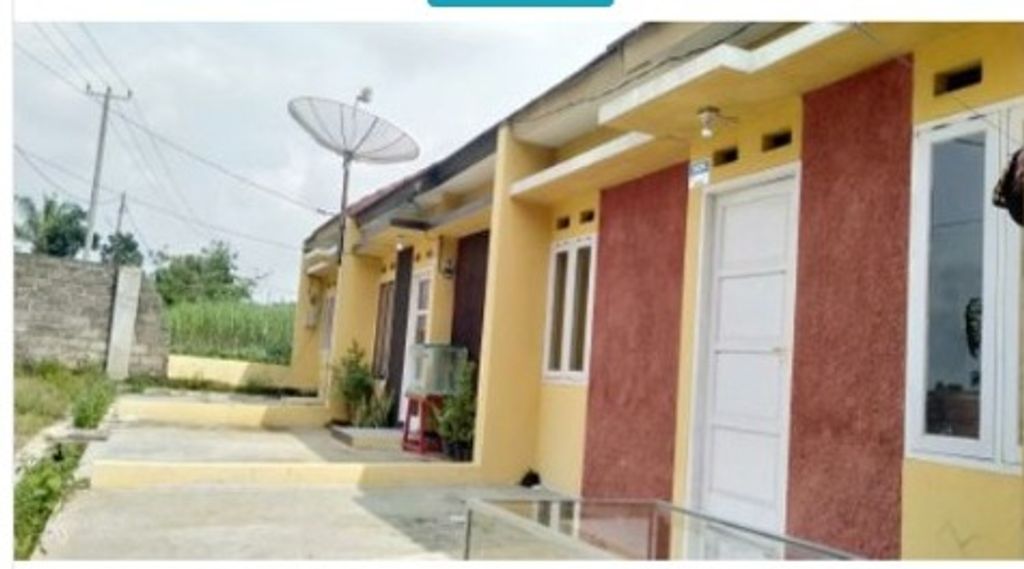 foto tampak rumah tipe subsidi perumahan Bumi Cikandang Asri
