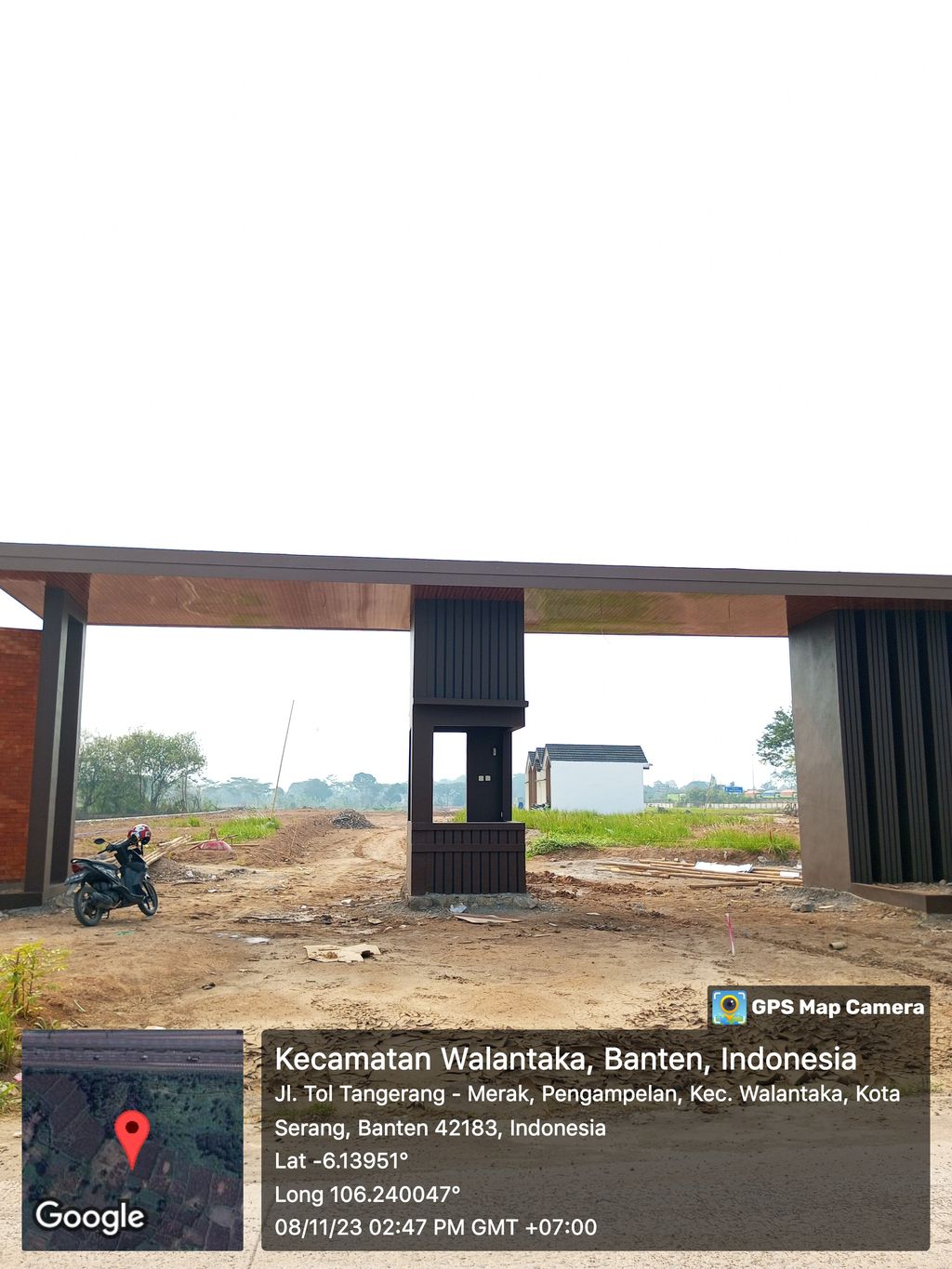 foto gerbang perumahan PONDOK PENGAMPELAN INDAH