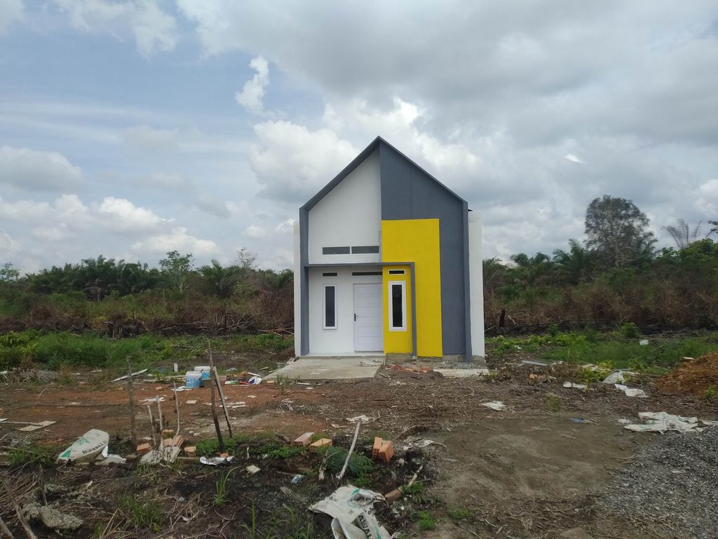 foto contoh rumah perumahan Perumahan Permata Mariana