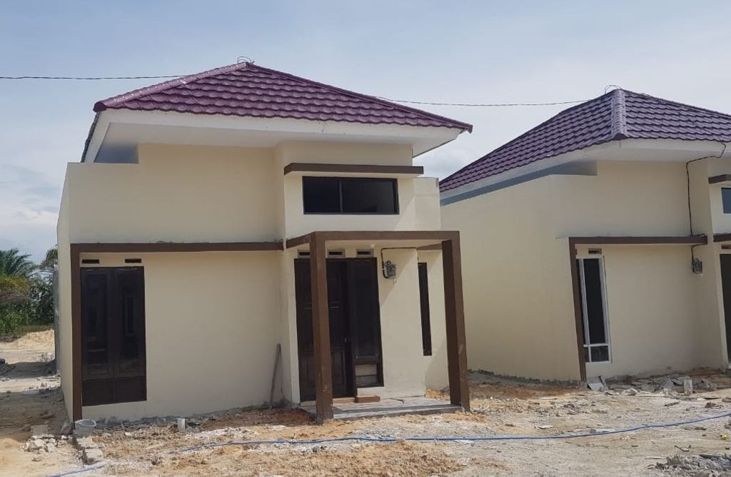 foto tampak rumah tipe 36 - 177 perumahan NANGA BULIK RESIDENCE