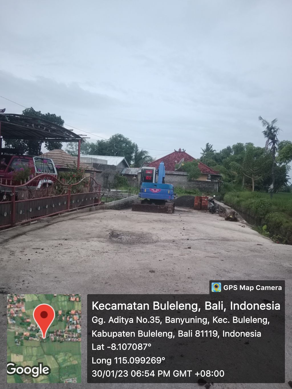 foto gerbang perumahan GRIYA MAHA ADITYA TAHAP II