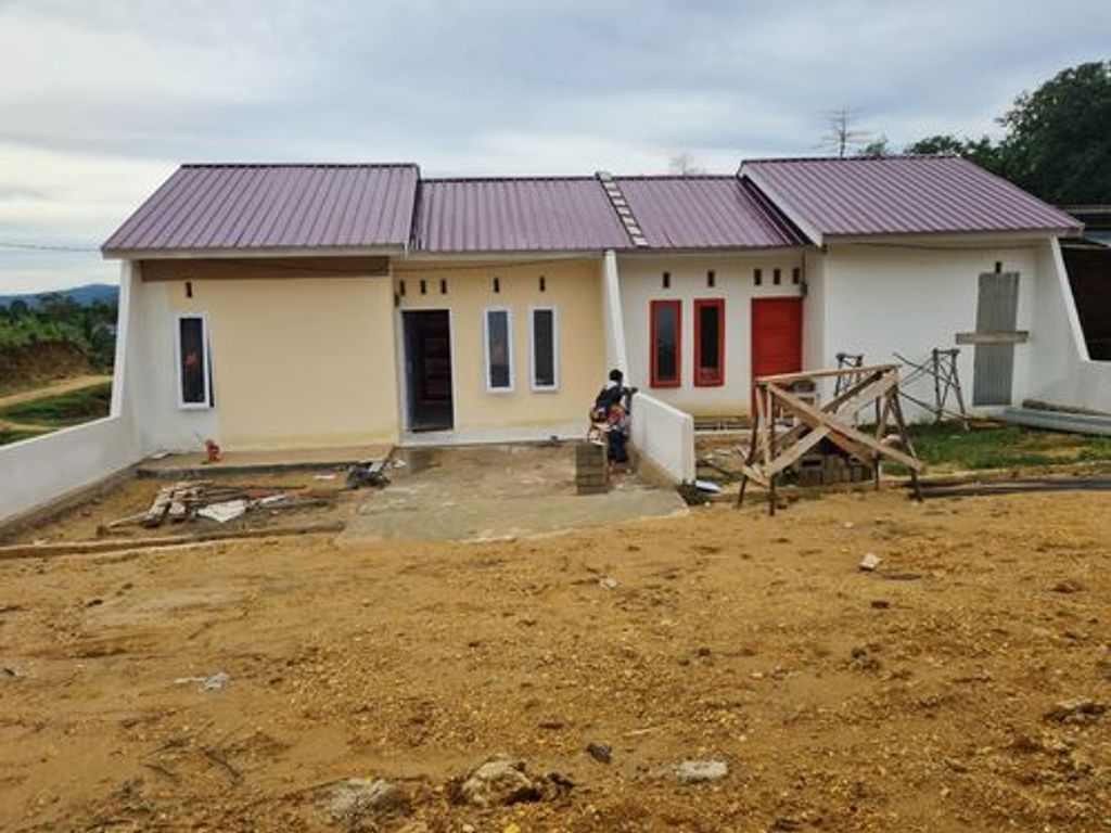 foto tampak rumah tipe 36 perumahan SAFIRA REGENCY