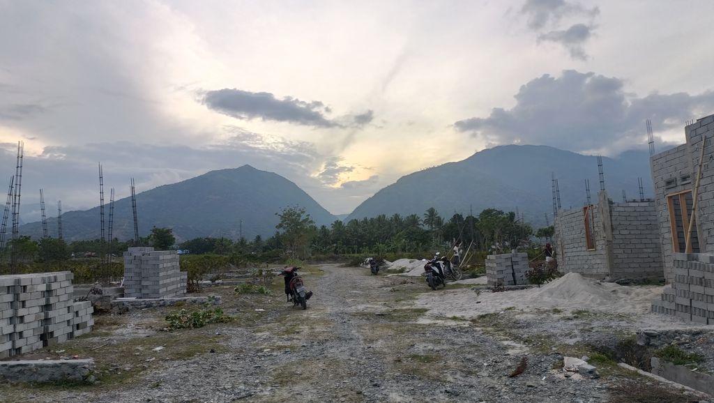 foto posisi tengah perumahan BUKIT BALIASE INDAH 3 TAHAP 4