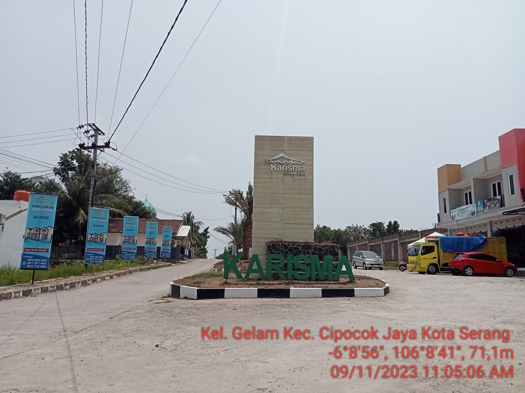 foto gerbang perumahan KARISMA GELAM ASRI 2